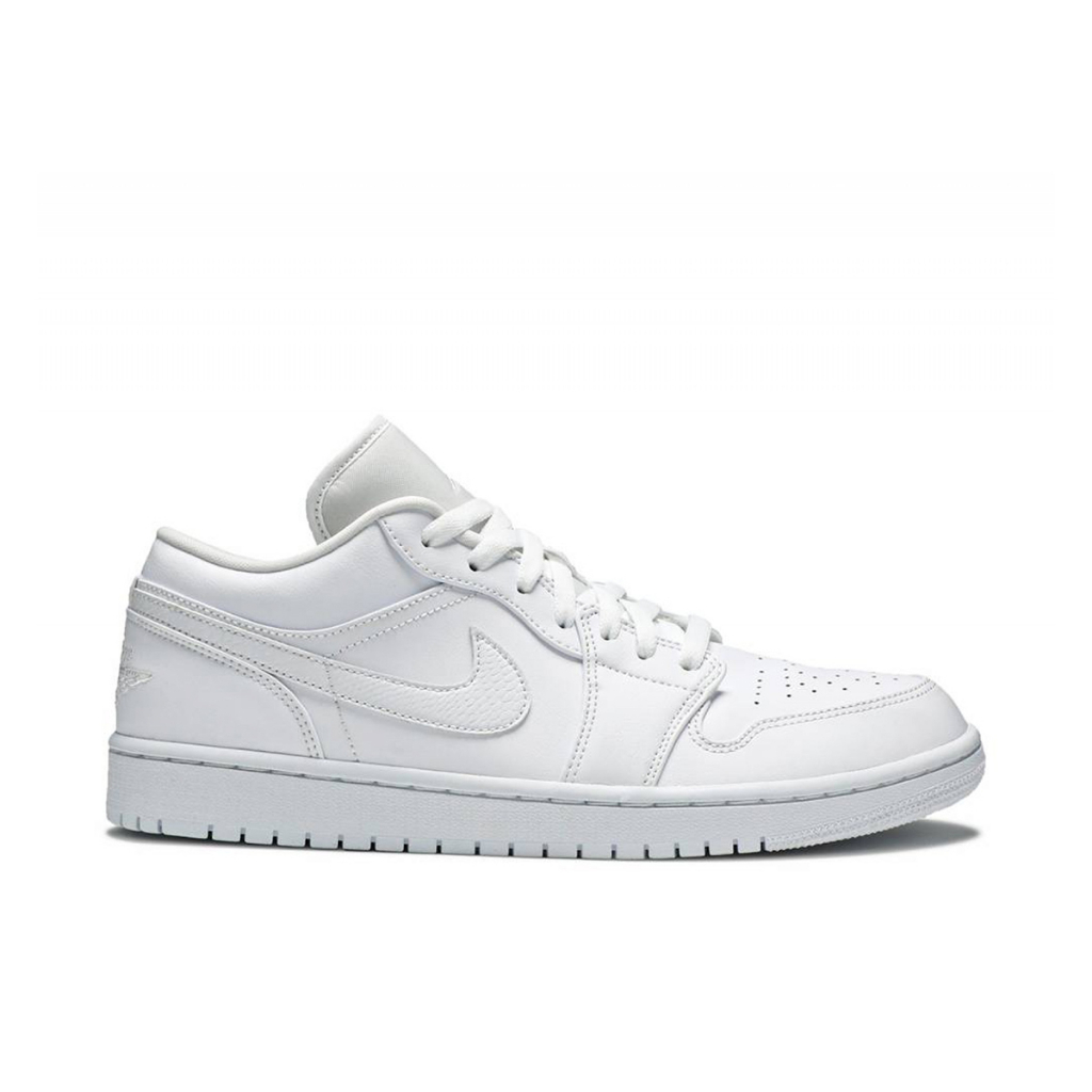 SNEAKER -  - AIR JORDAN 1 LOW TRIPLE WHITE - ORIGINAL (SEPATU)