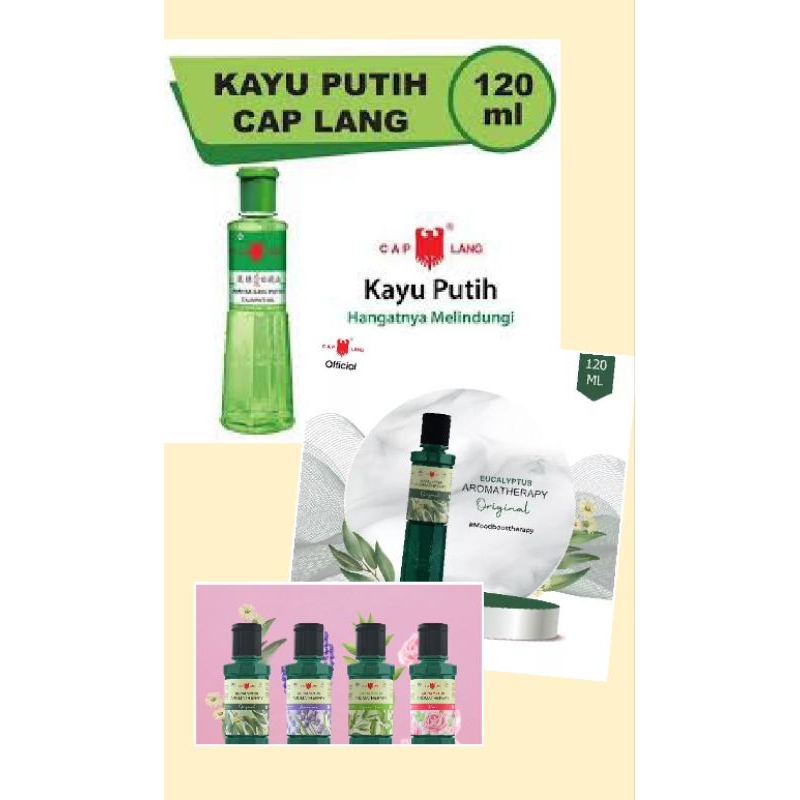 Minyak kayu putih caplang 120ml ORIGINAL-BPOM