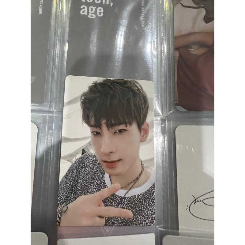 Wonwoo an ode the real seventeen pc photocard very wts want to sell iso photocard pc lfb pasar offic