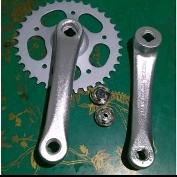 Joevian Bike Crank Piringan Alloy PROWHEEL 36T sangat cocok buat Sepeda Citybike Lipat mini, fixy dl