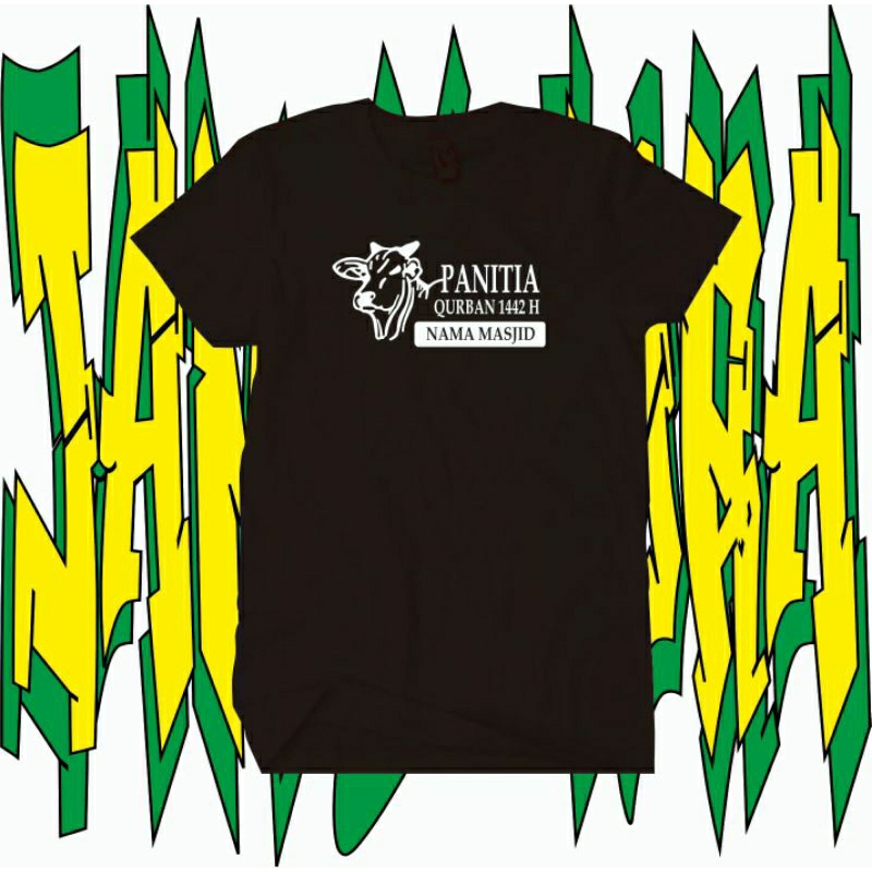 TShirt-PANITIA QURBAN/REQUEST NAMA MASJID