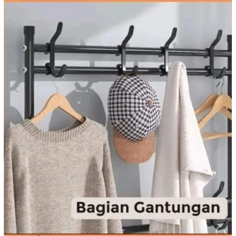 Rak Sepatu dan Gantungan Baju