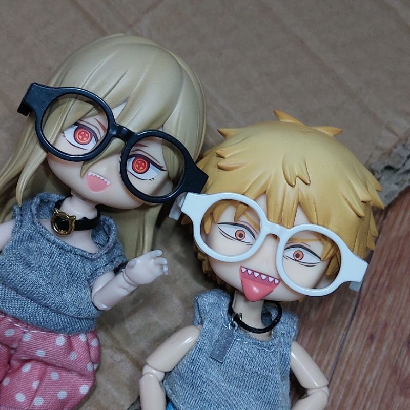 kacamata tebal nendoroid nendo doll stodoll bjd 1/12 obitsu ymy