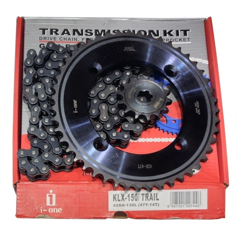 GIR PAKET GIRSET GEARSET I-ONE TITANIUM KLX 150 / S L G DTRACKER LAMA 14-47 428H 130