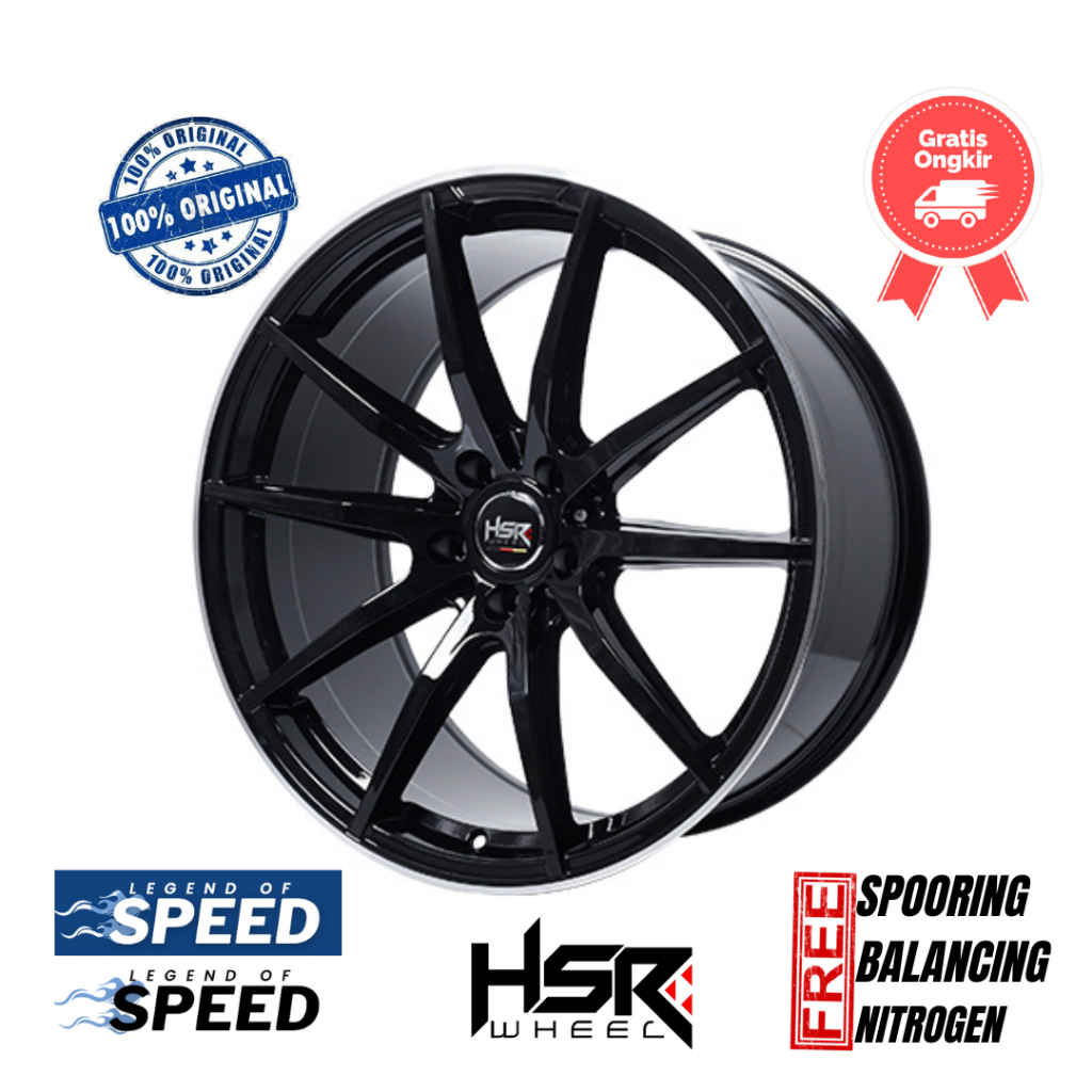 Velg HSR Ring 20 CHUYA ( Audi, Mini Cooper, VW, Porsche, Mercy Dll )