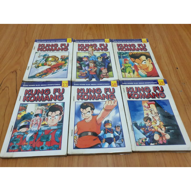 KOMIK KUNGFU KOMANG LENGKAP ECERAN