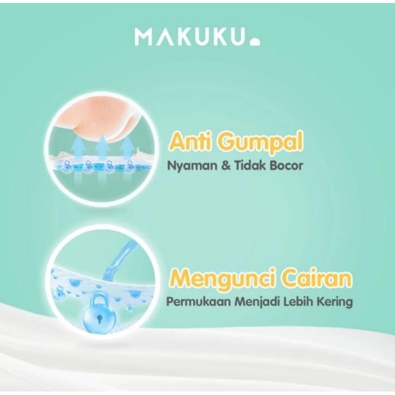 Makuku SAP diapers comfort+ Popok Bayi SAP