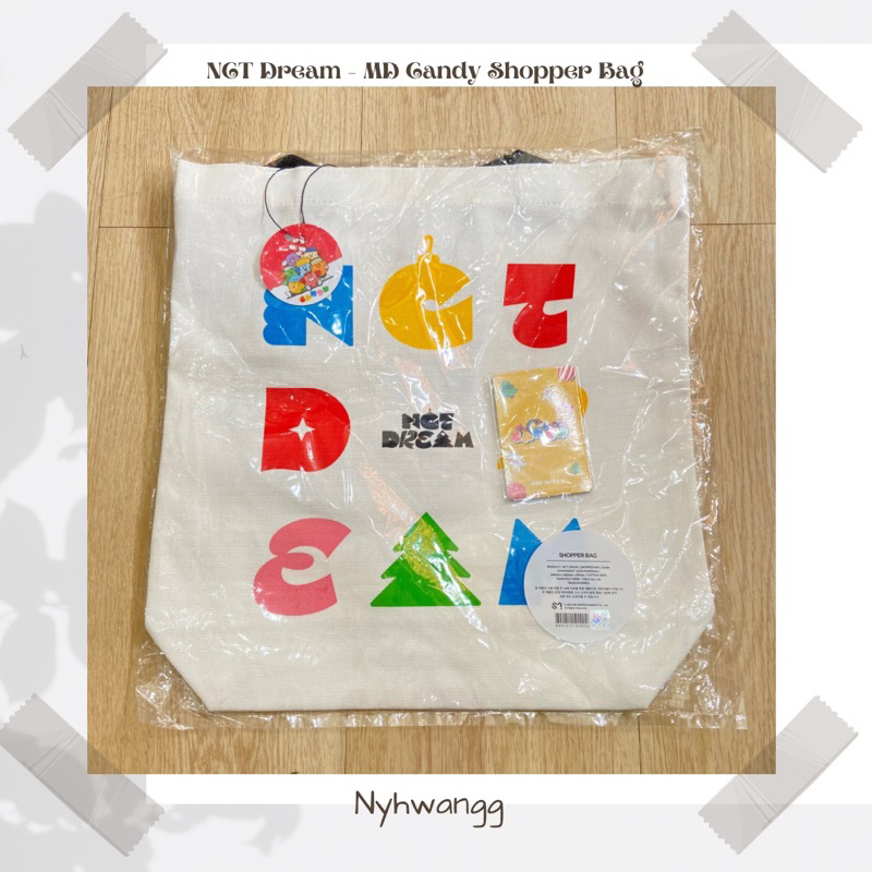 NCT DREAM - MD CANDY SHOPPPER BAG PHOTOCARD SET [ready stock]