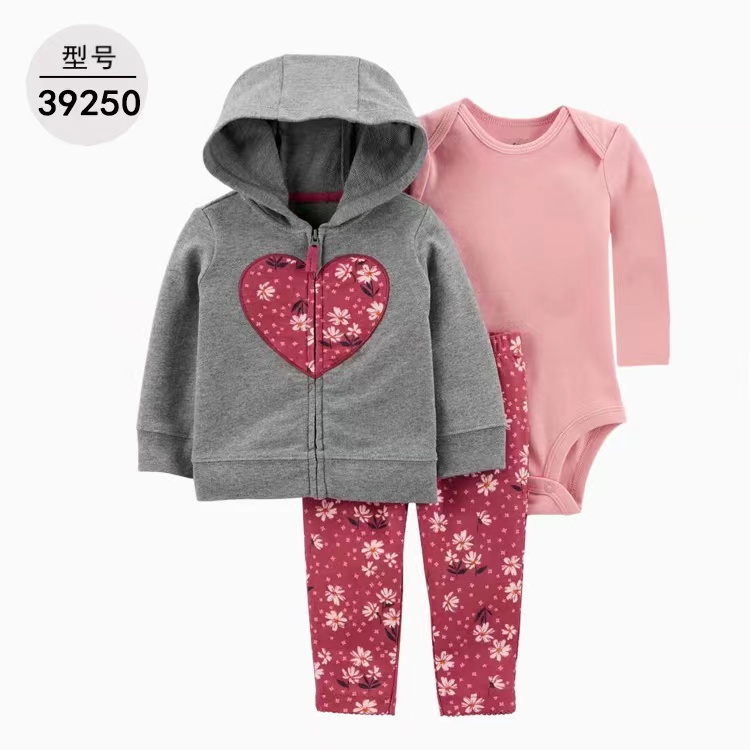 6bulan-24bulan JAKERT/JUMPER/ROMPER CARTER'S SET 3IN1 ANAK PEREMPUAN SKU0089 RESTOCKKKK