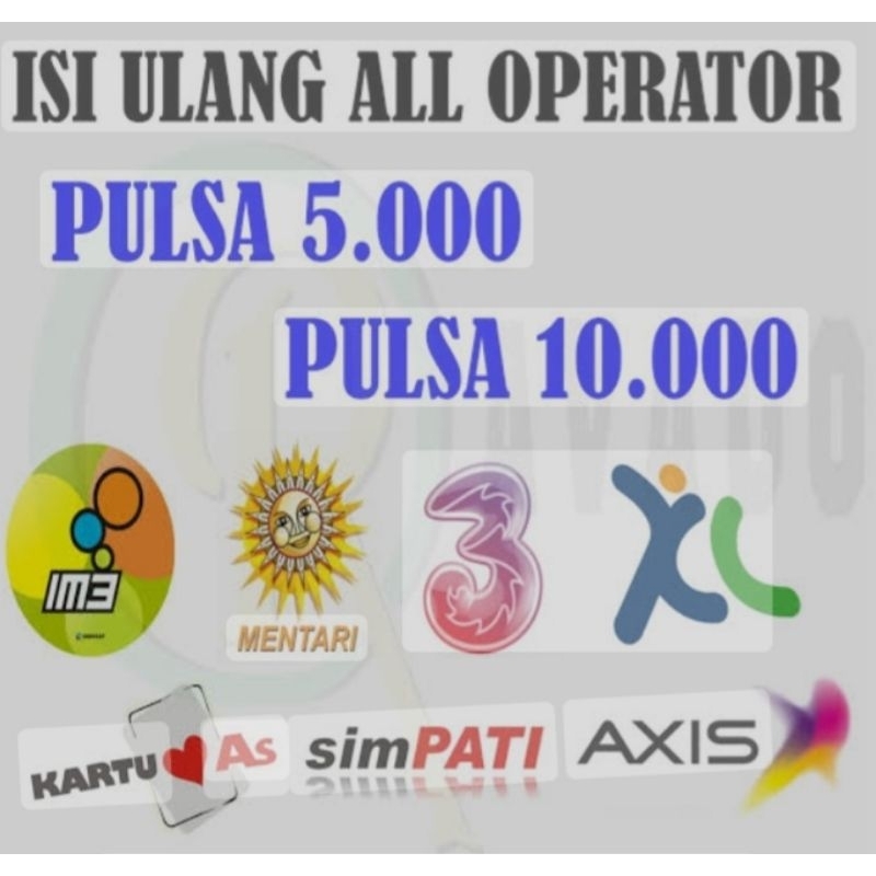 isi ulang pulsa all operator