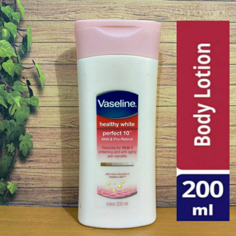 Vaseline Skin Benefits Perfect 10 Aha 200ml