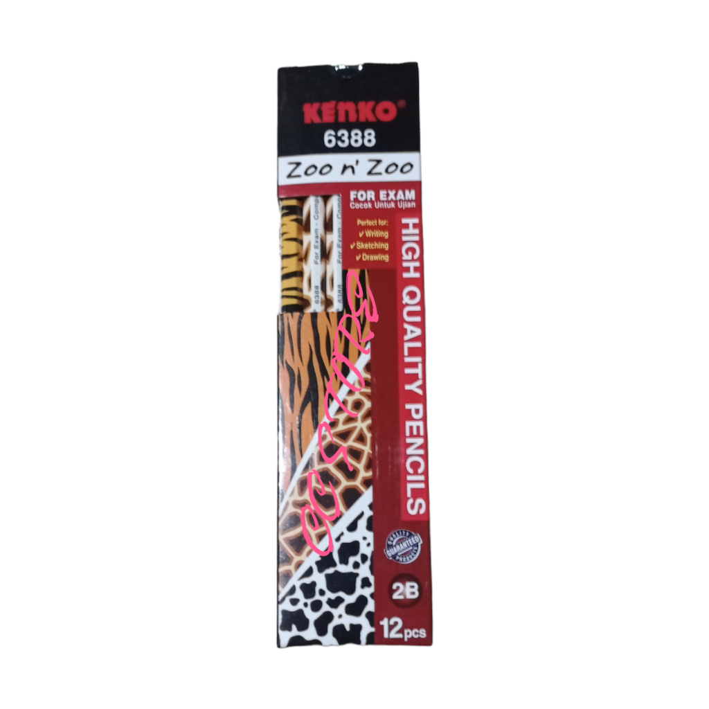 

Kenko Pensil 2b High Quality Pencils For Exam 1 Pak Isi 12