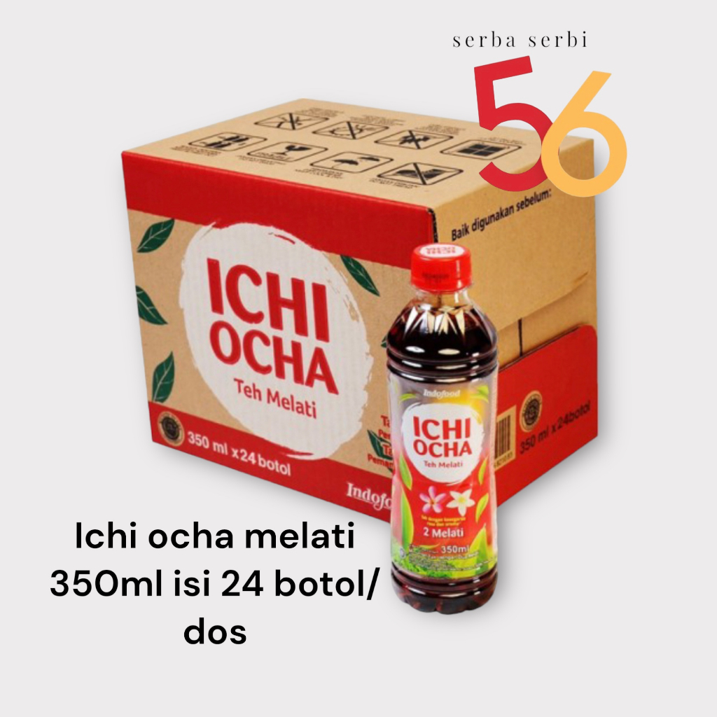 

ICHI OCHA MELATI 350ML ISI 24 BOTOL/DOS