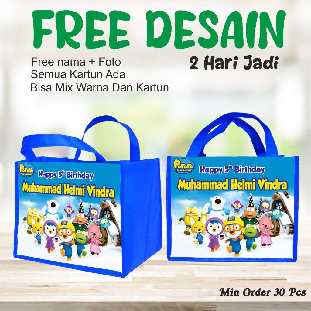 

TAS BENTO GOODIE BAG/TAS ULANG TAHUN/SOVENIR/SUDAH BER RESLETING NGGAK RIBET DAN TERLIHAT ELEGAN