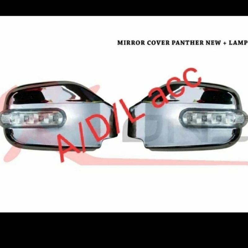 cover spion tutup spion mobil isuzu panther new chrome crome lampu