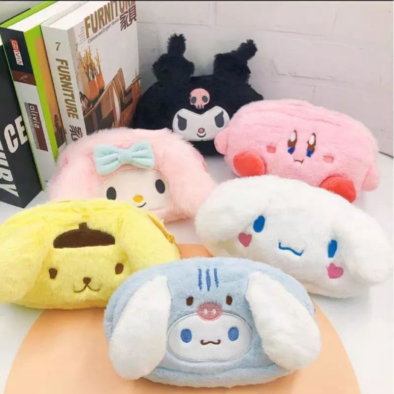 

Tempat Pensil Kuromi Cinnamoroll Melody Pompompurin Stella
