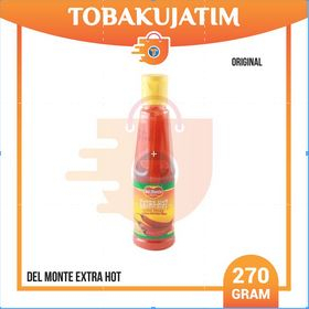 

DEL MONTE BOTOL 265gr SAMBAL Extra Pedas ORI saus saos delmonte