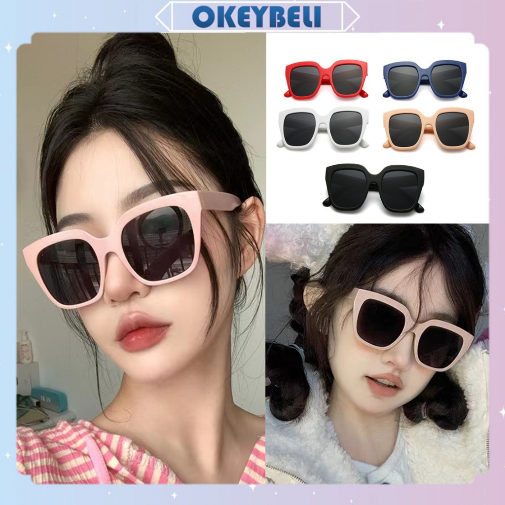 •OKEY BELI•KC1187 Kacamata Hitam Sunglasses Pantai Unisex Eyeglases Fashion Aksesoris Fashion