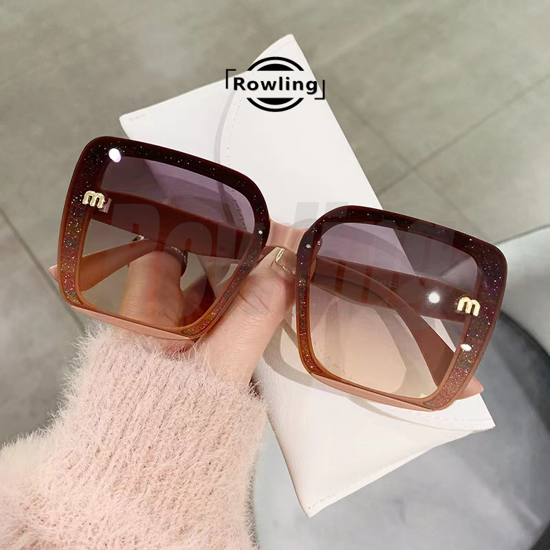 Rowling(ka-353)Sunglasses  Kacamata Hitam  Kotak Wanita Sunglasses New Arrival Import Kacamata Fashion