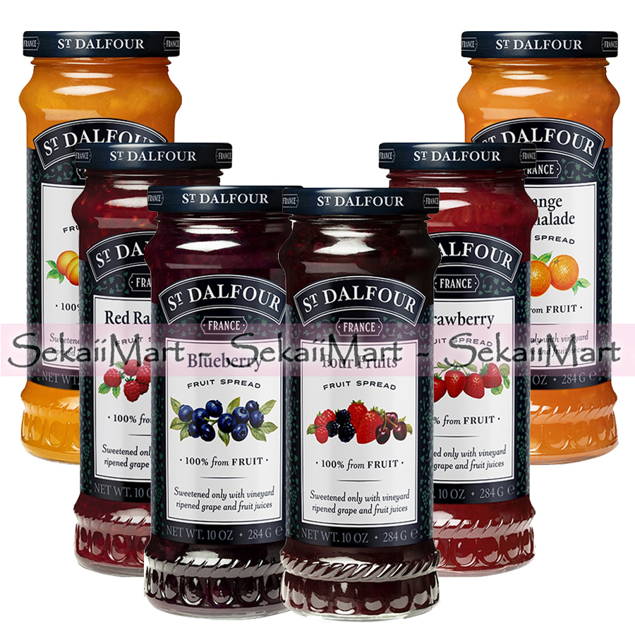 

ST. DALFOUR Fruit Spread 284g - St Dalfour France Selai Buah All Variant Halal