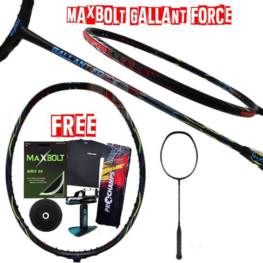Raket Badminton Maxbolt Gallant Force Original