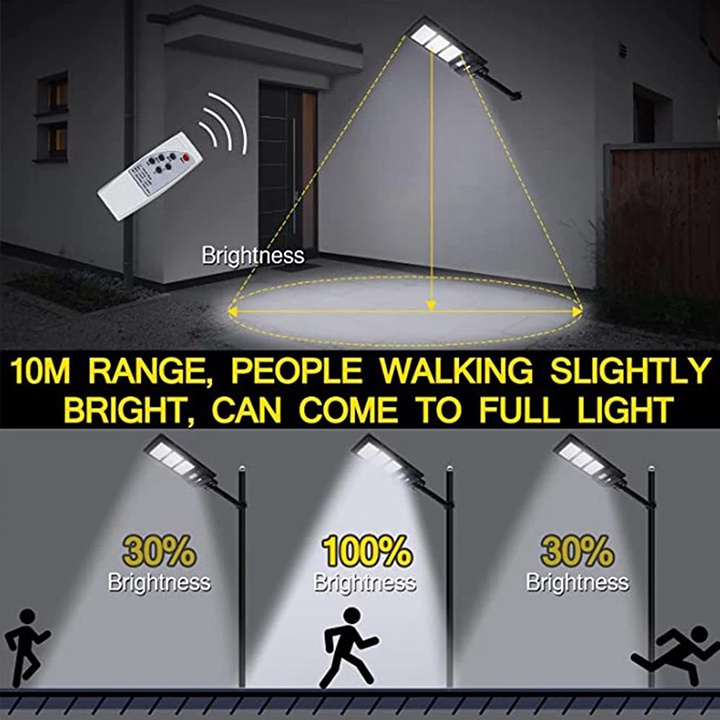 Solar Street Light 100W 200W 300W 400W 500W lampu jalan tenaga surya IP67 tahan air outdoor lampu tenaga surya otomatis