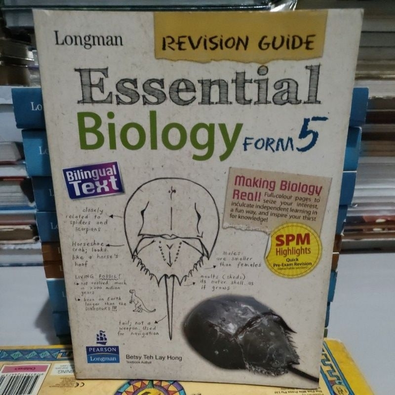Buku Longman Essential Biology from 5 Bilingual Text by Betsy Teh Lay Hong