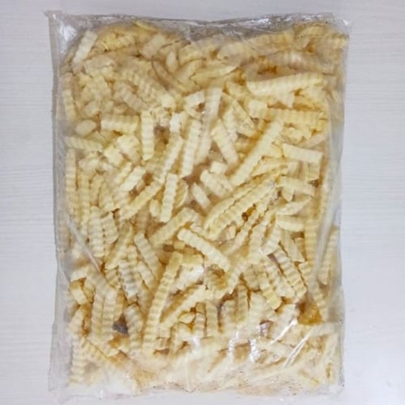 

Kentang Crinkle cut 2.5 kg