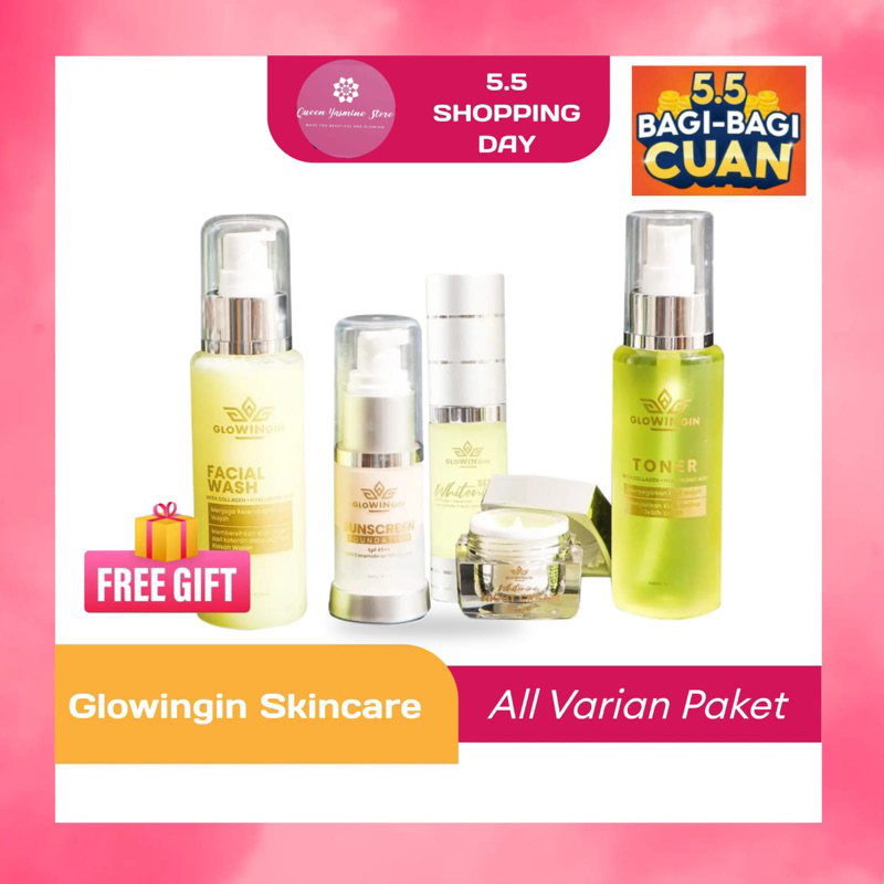 GLOWINGIN SKINCARE PAKET PREMIUM ORIGINAL