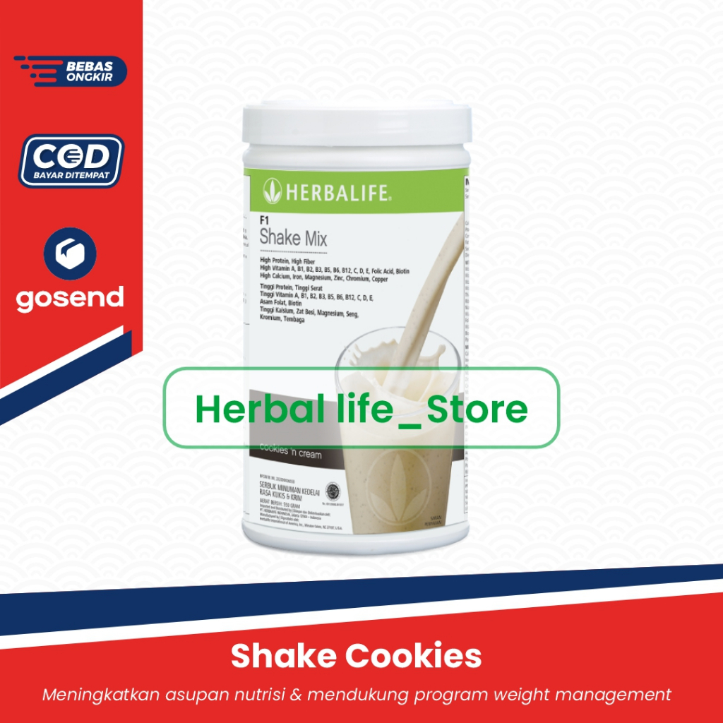 Herbalife Shake F1-Herballife-herbalife original 100%
