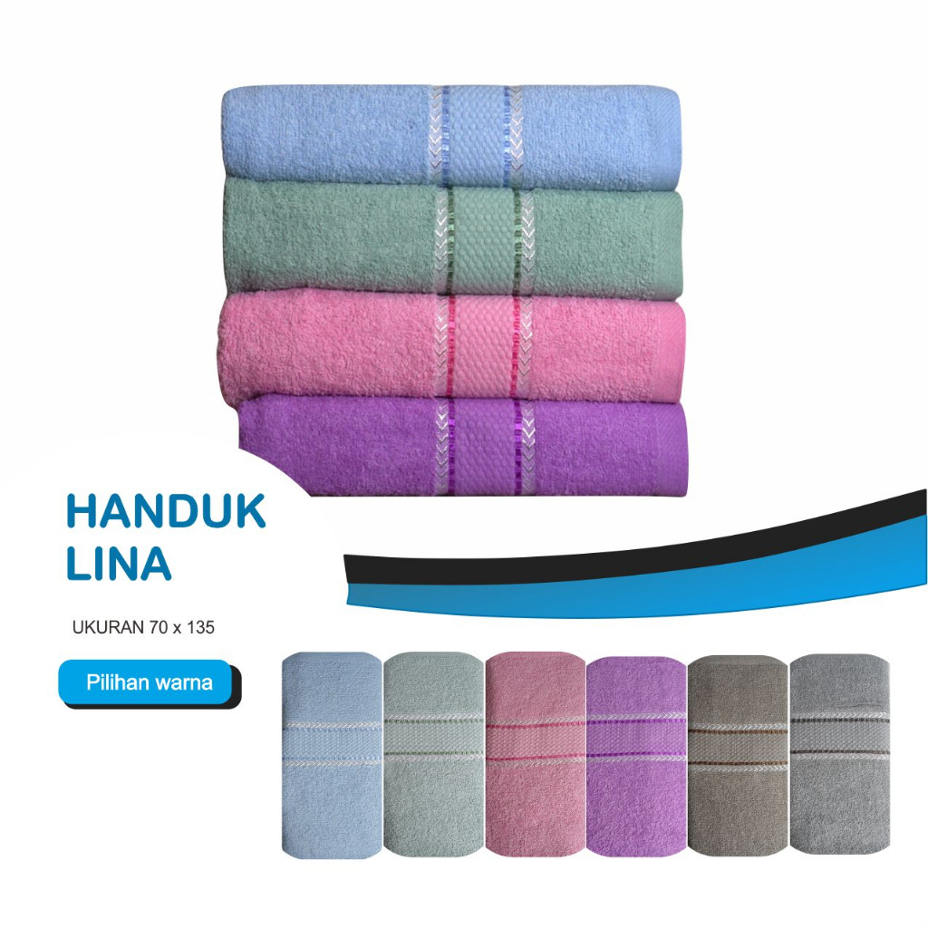 Handuk Mandi Katun Dewasa Lina - Sandy Collection