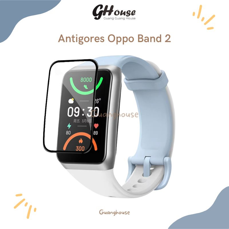 Anti Gores Oppo Band 2 3D 2D Screen Protector Oppo Band 2