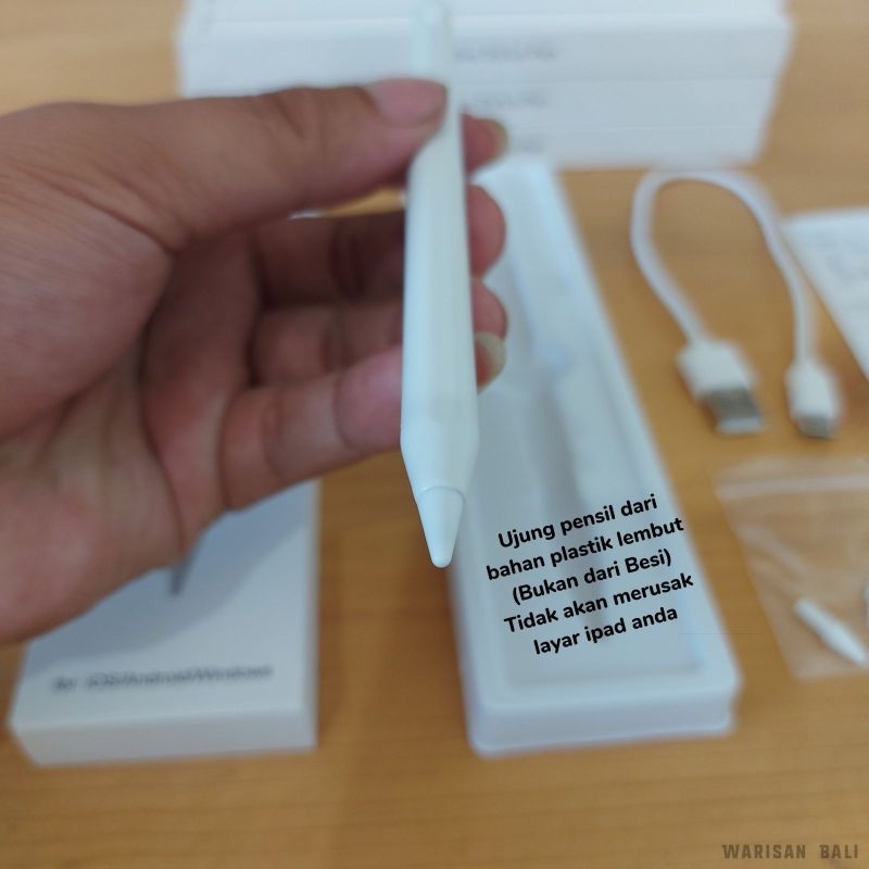 Pensil stylus palm rejection untuk ipad 6,7,8,9,10 Ipad Air, ipad mini, ipad pro