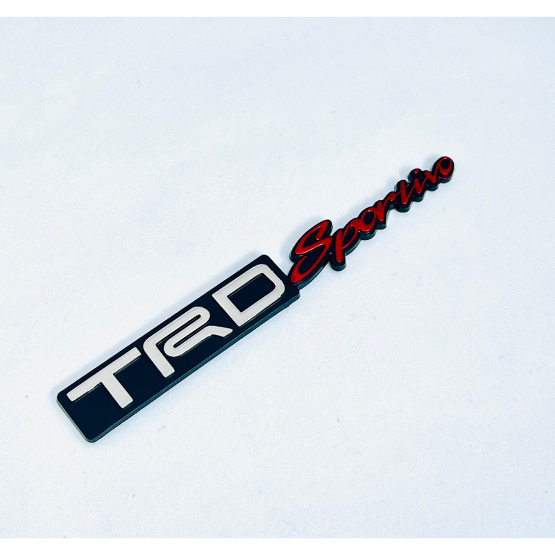 Emblem Tulisan TRD SPORTIVO ON 16cm