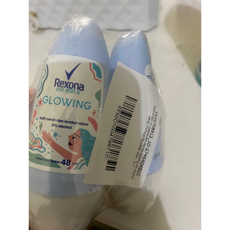 REXONA FOR GIRLS GLOWING 40ML
