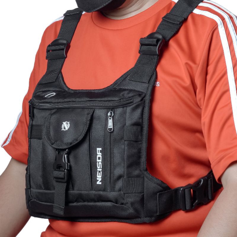 Tas dada pria Tactical Venom Chest bag Chest rig Tactical