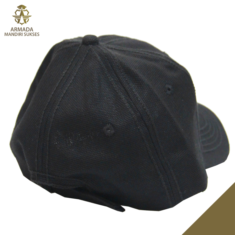 Topi Brimob Bordir - Topi Kanvas Brimob