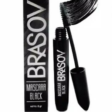 Brasov Mascara HItam Pemanjang Pelentik Bulu Mata Waterproof