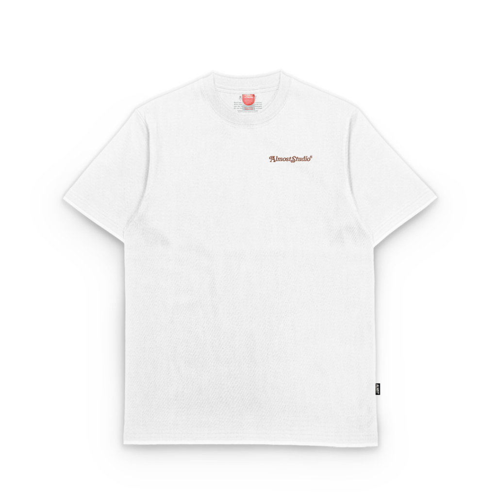 Almost Studio - T-Shirt - Acc - White
