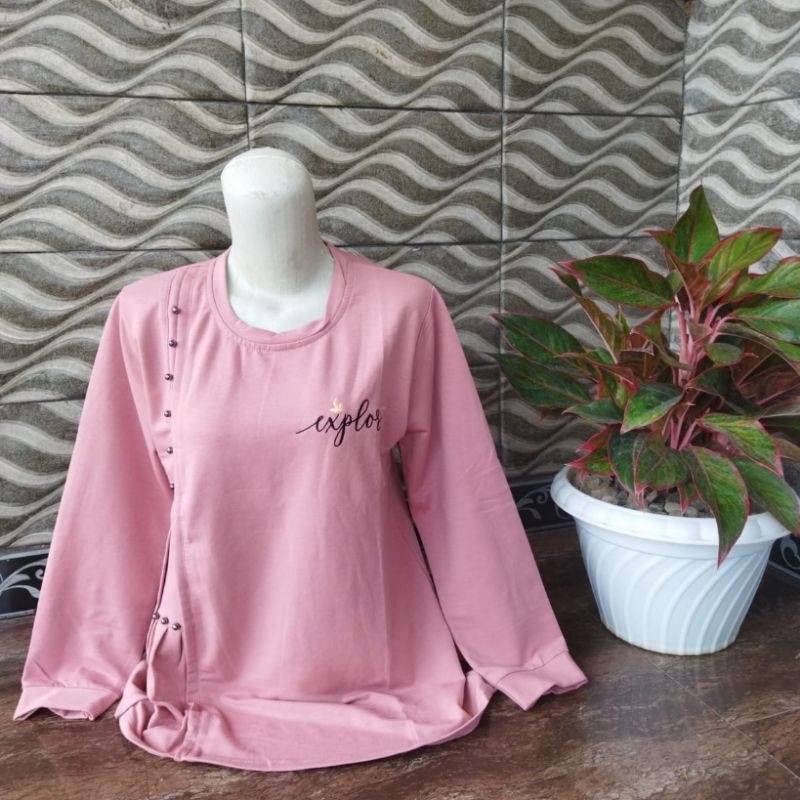 ATASAN,NADIA BLOUSE COTTON COMBED PREMIUM(MELAR,ADEM,TEBAL)