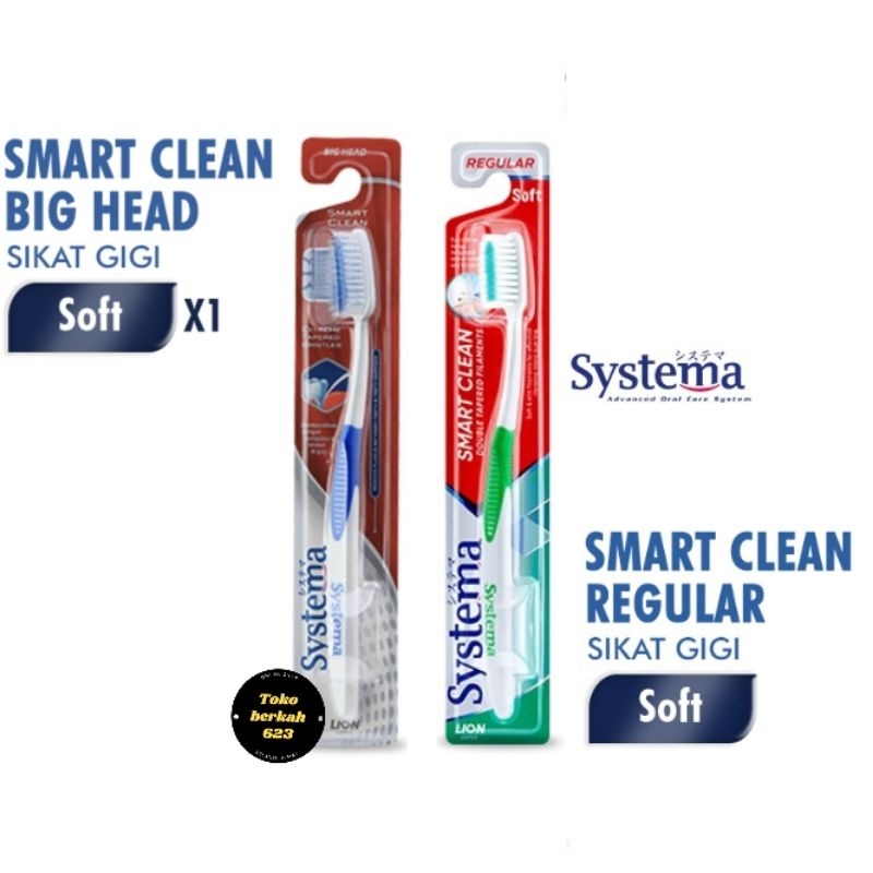 Sikat Gigi SYSTEMA SMART CLEAN Big Head &amp; Regular