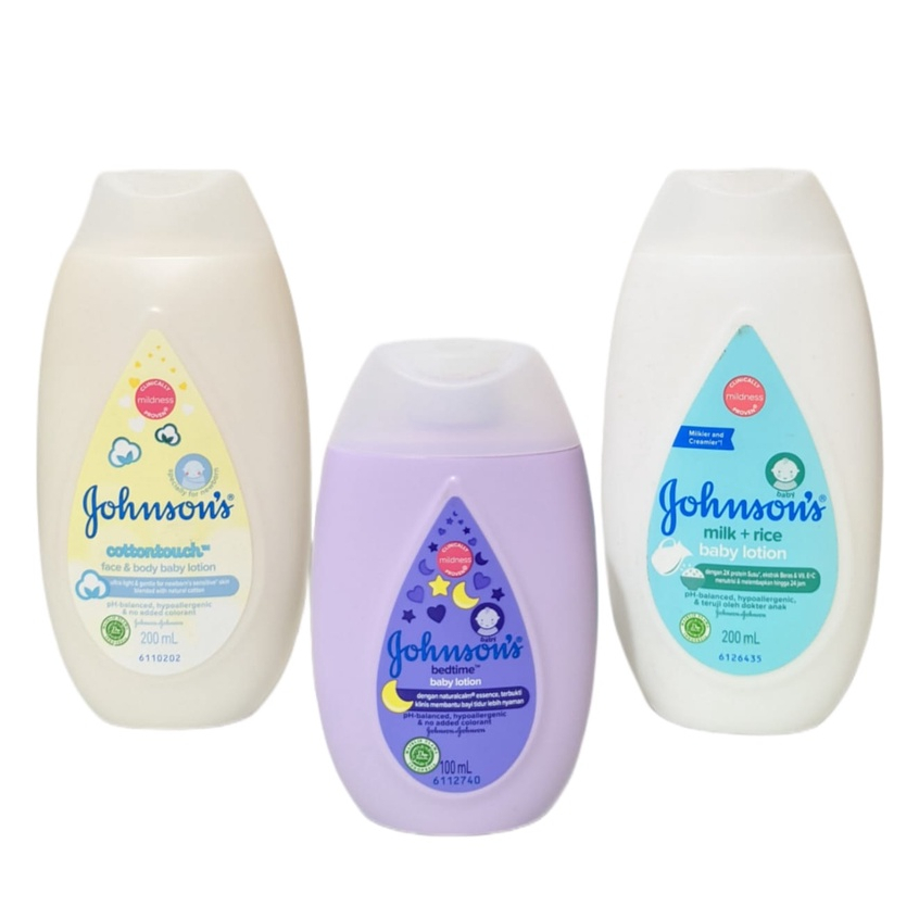 JOHNSON'S Baby Lotion - Losion Bayi 200ml