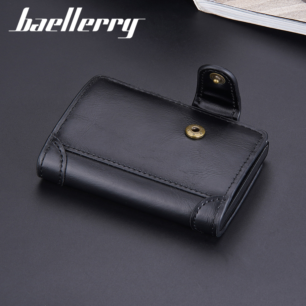 BAELLERRY K9211 Dompet Kartu Pria Bahan Kulit PU Leather Premium WATCHKITE WKOS