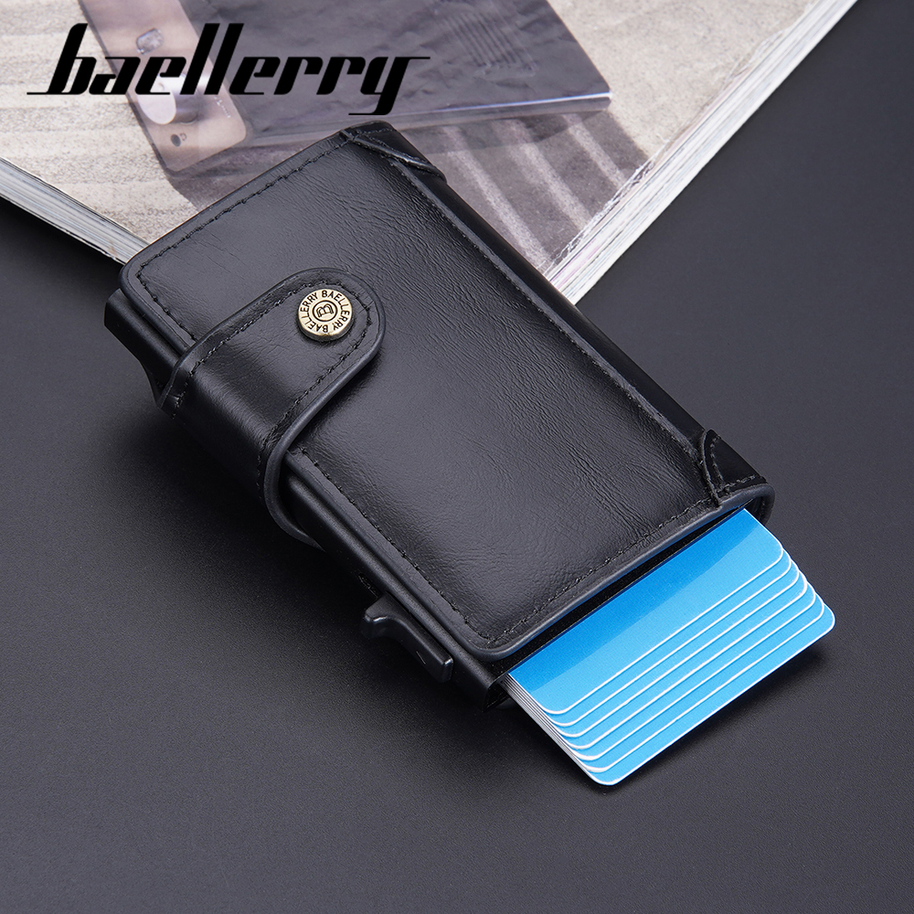 BAELLERRY K9211 Dompet Kartu Pria Bahan Kulit PU Leather Premium WATCHKITE WKOS