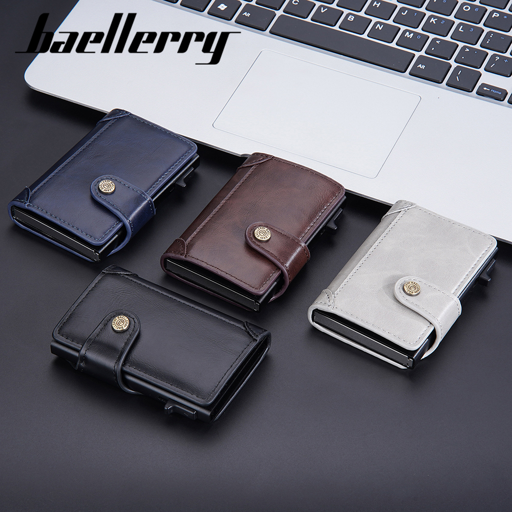 BAELLERRY K9211 Dompet Kartu Pria Bahan Kulit PU Leather Premium WATCHKITE WKOS