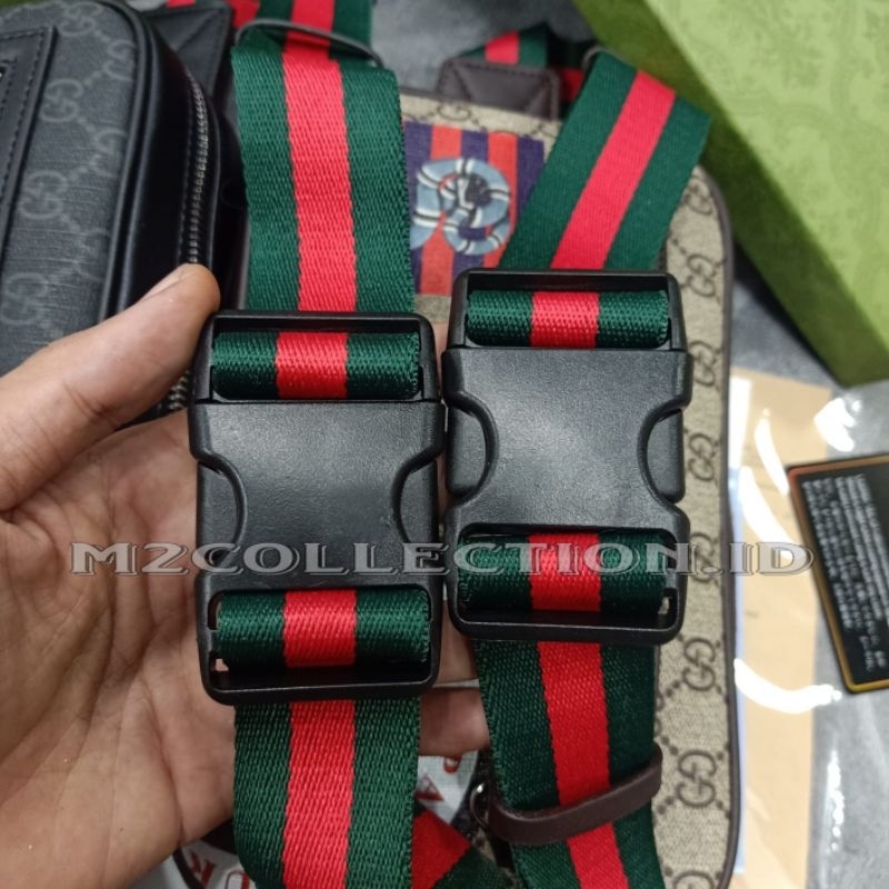 Waistbag Gucci Snake Belt Bag Tas Pinggang Premium Quality