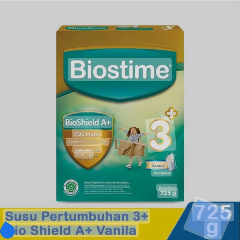 BIOSTIME 3+MADU/VANILLA 725gr