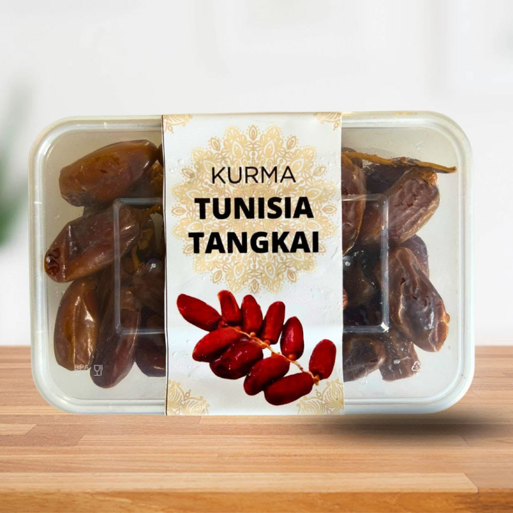 

Kurma Tunisia Tangkai Premium 500gr High Quality