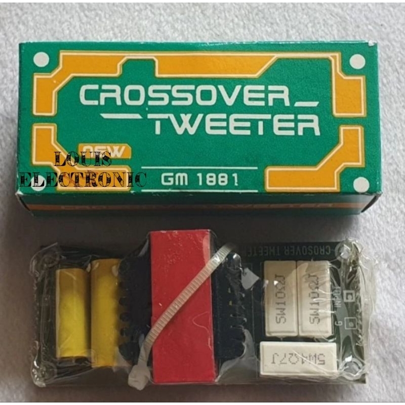 Kit Crossover Tweeter 1 Way GM 1881 GM1880 GM-1881