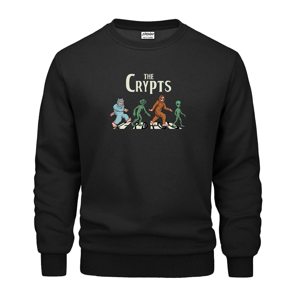 Zirdigo Sweater Basic Distro THE CRYPTS Print Quality